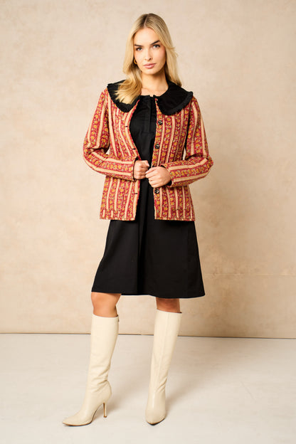 Emelia Quilted Reversible Jacket- NEW