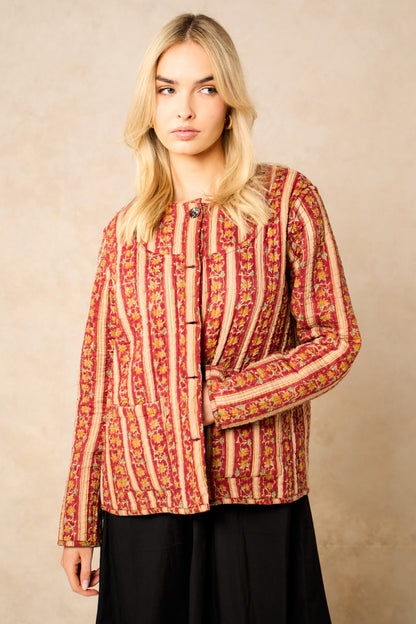 Emelia Quilted Reversible Jacket- NEW