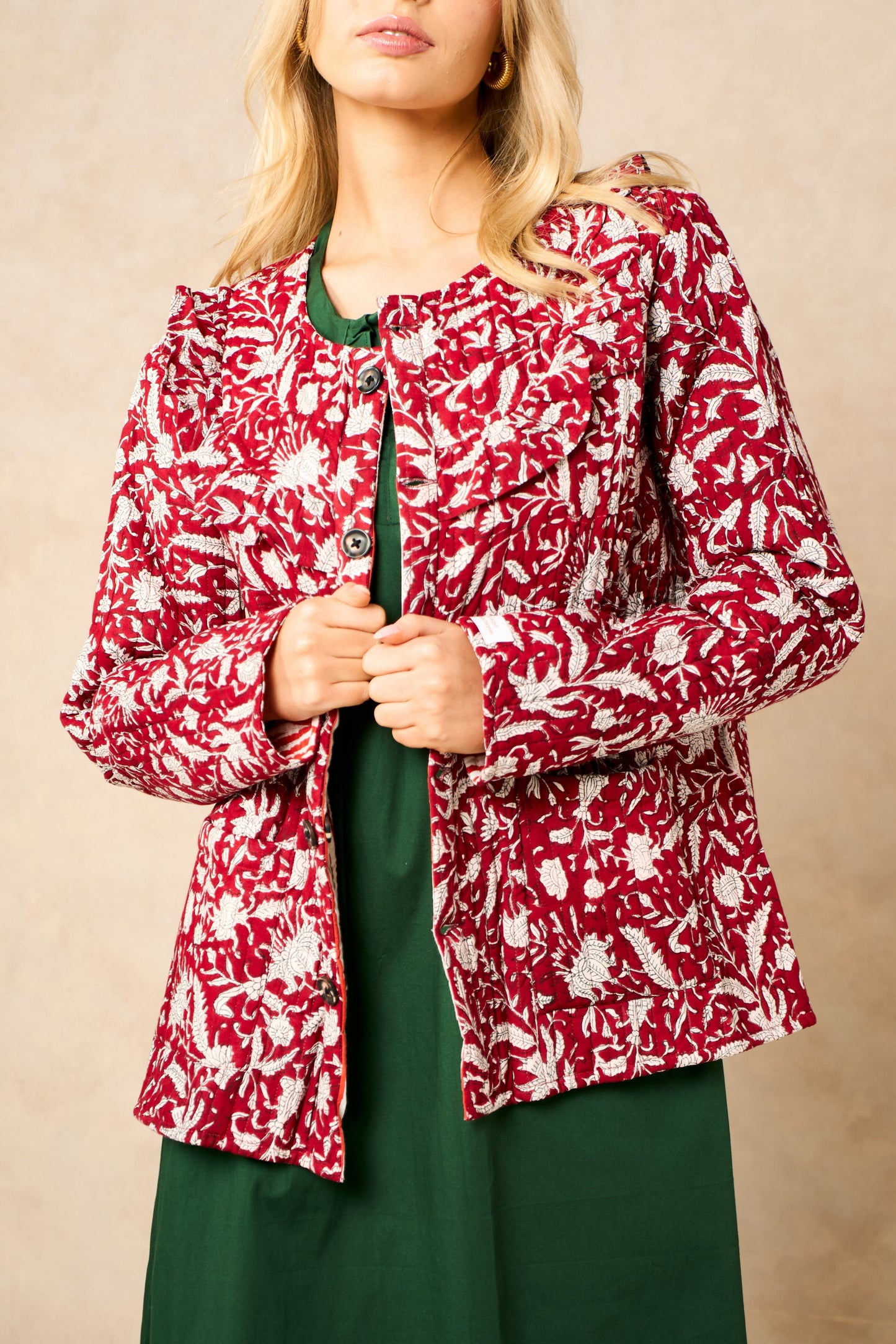 Emelia Quilted Reversible Jacket- NEW