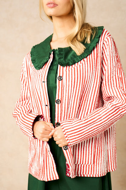 Emelia Quilted Reversible Jacket- NEW