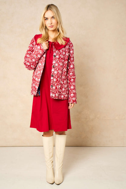 Aura Quilted Reversible Jacket- NEW