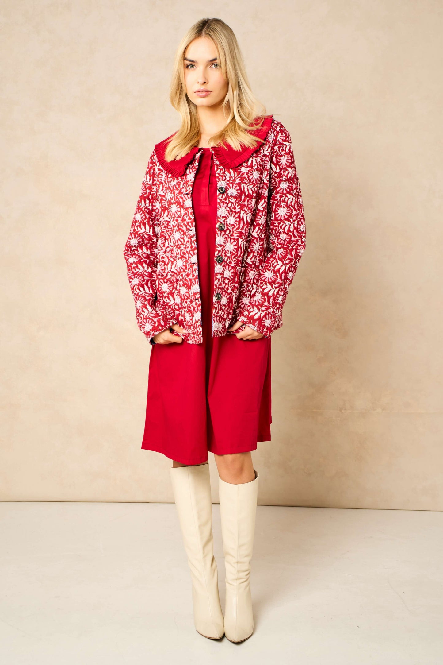 Aura Quilted Reversible Jacket- NEW