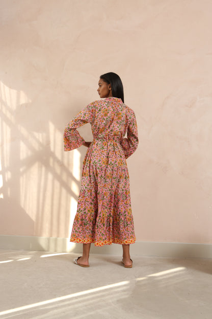 Emma Bell Sleeve Maxi Dress