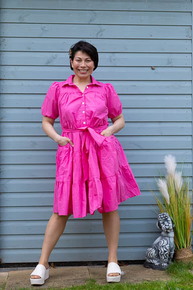 Maya Cotton Midi Dress